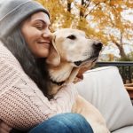 dog hug